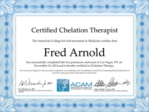 Chelation Therapist Certification