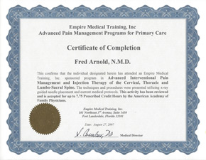 Empire Medical Training Certification